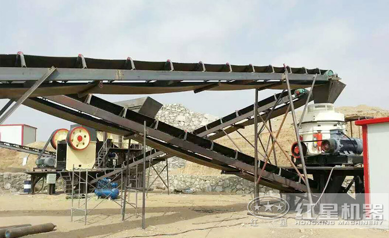 时产300吨制砂生产线